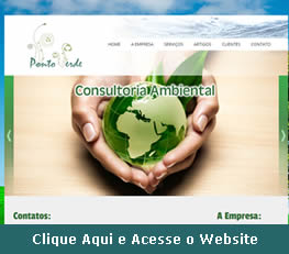 Website do Ponto Verde Ambiental em Itatiba