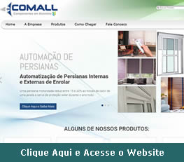 Website da Comall Componentes de Alumínio em Jundiaí